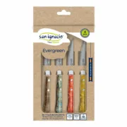 Conjunto de Facas para Carne San Ignacio Evergreen BGEU-6076 Aço inoxidável Conjuntos de Facas - nacloset 2