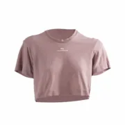Camisola de Manga Curta Mulher Hanker Bumo Nude Bege Moda | Acessórios - nacloset
