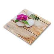Balança digital para casa de banho TM Electron Zen Castanho Slim (23 mm) Balanças - nacloset