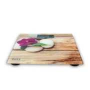 Balança digital para casa de banho TM Electron Zen Castanho Slim (23 mm) Balanças - nacloset 2