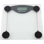 Balança digital para casa de banho Orbegozo 16229 Transparente Vidro 150 kg (1 Unidade) Balanças - nacloset