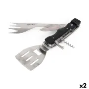 Utensílios para churrasco Percutti 30 x 10 x 3,5 cm 7 em 1 Churrasco (2 Unidades) A Preço de Revenda - nacloset