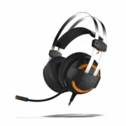 Auriculares com microfone para Vídeojogos Krom Kode 7.1 Virtual NXKROMKDE Preto Auriculares Bluetooth - nacloset