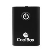 Transmissor-Recetor de Áudio Bluetooth CoolBox COO-BTALINK 160 mAh Preto caixas de som - nacloset 2