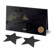 Tapa Mamilos Flash Estrela Preto Bijoux Indiscrets 156 Preto Lingerie e Roupa Interior - nacloset