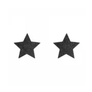 Tapa Mamilos Flash Estrela Preto Bijoux Indiscrets 156 Preto Lingerie e Roupa Interior - nacloset 2