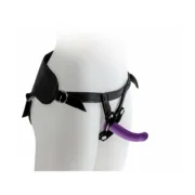 Dildo com Cinta Virgite Roxo S Consoladores - nacloset