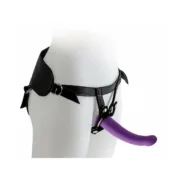 Dildo com Cinta Virgite Roxo L Consoladores - nacloset