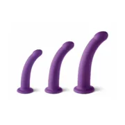 Dildo com Cinta Virgite Roxo S/M/L Consoladores - nacloset 2