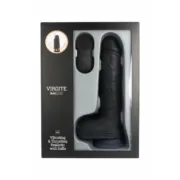 Dildo Realista Virgite R13 Preto 20 cm Consoladores - nacloset 2