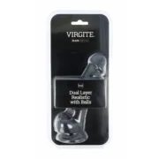 Dildo Realista Virgite R33 Preto 18,5 cm Consoladores - nacloset 2