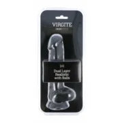 Dildo Realista Virgite R23 Preto 20 cm Consoladores - nacloset 2