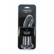 Dildo Realista Virgite R27 Preto 21 cm Consoladores - nacloset 2