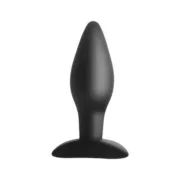 Plug Anal S Pleasures Silicone Preto (Ø 4 cm) Consoladores - nacloset