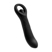 Vibrador de Ponto G S Pleasures Speeder Preto Sexshop - nacloset