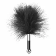 Plumagem S Pleasures Tickler Preto Bondage - nacloset