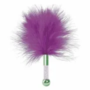 Espanador de Plumas S Pleasures Tickler Cor de Rosa Bondage - nacloset