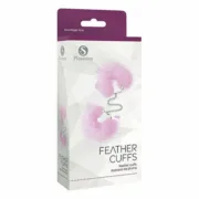 Algemas   Feather (Cor de Rosa) Algemas, mordaças e braçadeiras - nacloset 2