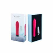 Bala Vibradora S Pleasures Cor de Rosa Cereja (13,7 x 3,5 cm) Sexshop - nacloset
