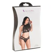 Conjunto de Lingerie S Pleasures Preto (Tamanho único) Cuequinhas e tangas - nacloset