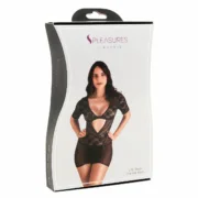 Vestido S Pleasures Preto (Tamanho único) Babydolls e bodies - nacloset