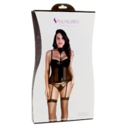 Conjunto de Lingerie S Pleasures Preto (Tamanho único) Cuequinhas e tangas - nacloset