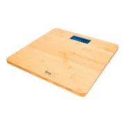Balança digital para casa de banho TM Electron Castanho Bambu Balanças - nacloset