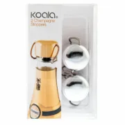 Conjunto de Fichas e Tomadas Koala Prateado Cava Plástico (2 uds) Cozinha | Gourmet - nacloset