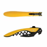 Saca-rolhas Koala 6259LL01 Amarelo Metal 11,5 x 1,8 x 2,9 cm Cozinha | Gourmet - nacloset