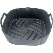 Bandeja reutilizável de silicone para fritadeira a ar Vin Bouquet 20 cm Cozinha | Gourmet - nacloset 2