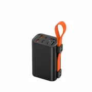 Power Bank LEOTEC LEPOW100W30K Preto 30000 mAh (20 Unidades) A Preço de Revenda - nacloset