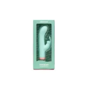 Vibrador Dupla Estimulação Diversual Verde Claro Sexshop - nacloset 2