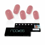 Unhas postiças Nooves Dusty Rose Gel Autoadesivas Cat Eye Estética e Tratamentos Corporais - nacloset