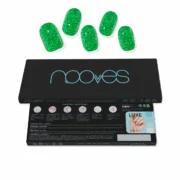 Folhas de unhas de gel Nooves Glitter green (20 Unidades) A Preço de Revenda - nacloset