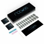 Folhas de unhas de gel Nooves Glitter grey (20 Unidades) A Preço de Revenda - nacloset 2