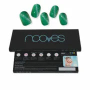 Folhas de unhas de gel Nooves Cat eye green (20 Unidades) A Preço de Revenda - nacloset