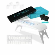 Set de manicure Nooves Premium Lâminas de gel para unhas Manicura francesa 5 Peças Conjuntos de Manicure - nacloset