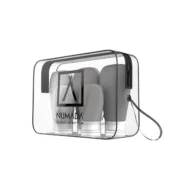 Nécessaire de Viagem Numada Transparente PVC Silicone 20 x 6,5 x 13,5 cm Desporto | Lazer - nacloset 2