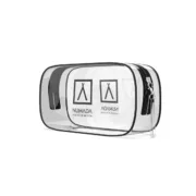 Nécessaire de Viagem Numada Transparente PVC 23 x 11,5 x 6,5 cm Desporto | Lazer - nacloset 2