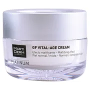 Creme de Dia Hidratante Platinum GF Martiderm GF Vital-Age (50 ml) Spf 15 50 ml 400 ml (1 Unidade) Cremes anti-rugas e hidratantes - nacloset