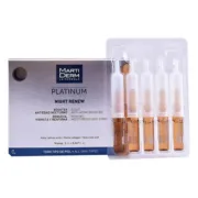 Ampolas Martiderm Platinum Night Renew Cuidado Facial - nacloset