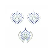 Flamboyant Azul & Verde Bijoux Indiscrets FLAMBOYANT Lingerie e Roupa Interior - nacloset 2
