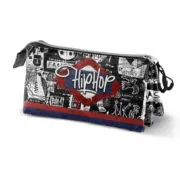 Estojo Triplo Karactermania Prodg Underhiphop Fan 11 x 23 x 7 cm Estojo 3 Compartimentos - nacloset