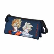 Estojo Triplo Dragon Ball Karactermania Azul escuro Estojo 3 Compartimentos - nacloset