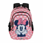 Mochila Escolar Minnie Mouse Karactermania Cor de Rosa 34 x 21 x 46 cm Jogos | Disfarces - nacloset 2