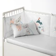 Protetor de berço Cool Kids Wild And Free (60 x 60 x 60 + 40 cm) Bebés e Crianças - nacloset