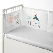 Protetor de berço Cool Kids Wild And Free (60 x 60 x 60 + 40 cm) Bebés e Crianças - nacloset 2