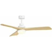 Ventilador de Teto S&P HTD135 DC OAK Branco Ø 135 cm Ar condicionado e ventiladores - nacloset