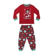Pijama Infantil Mickey Mouse Vermelho Bebés e Crianças - nacloset