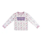 Pijama Infantil Frozen Bege Bebés e Crianças - nacloset 2